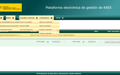 Publican la Orden por la que se desarrolla la plataforma electrónica de gestión de RAEE